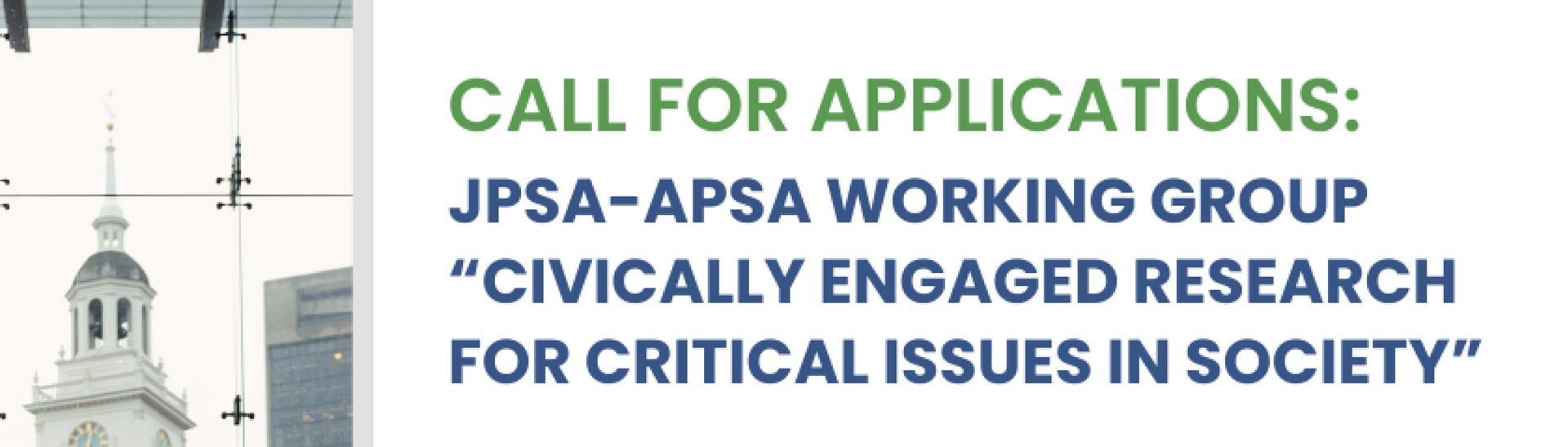 JPSA-APSA working group